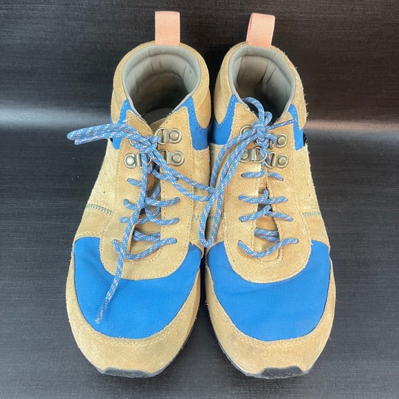 Teva Highside 84 Mid Top Hiking Brown Blue Boots Shoes - Picture 3 of 9